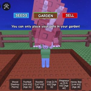 PET 2 Grow a Garden